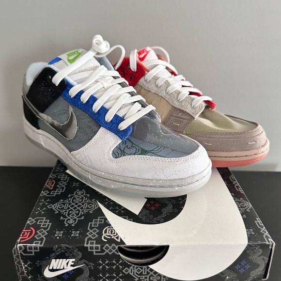 Nike Dunk Low SB What the Clot Sneakers Size 8.5 Men/10W - NEW main image 9